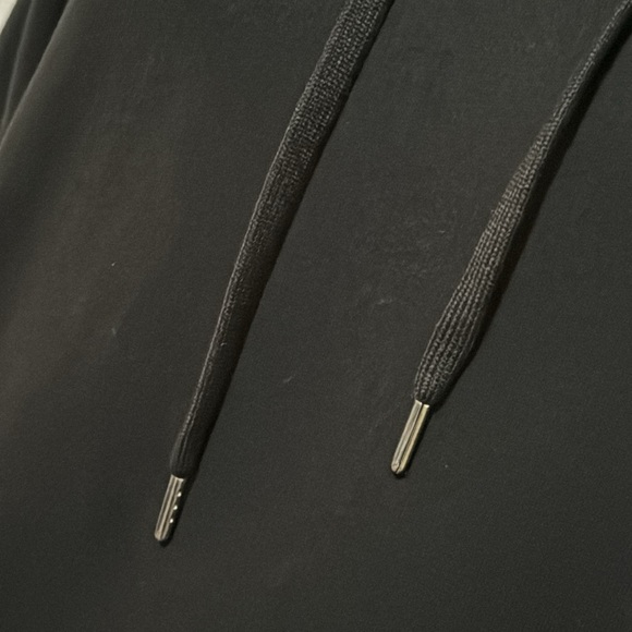 Like New-Worn 1X-RL Polo-Hooded Sweatshirt-XS-Black-Side Zippers-Longer Length - Picture 5 of 16